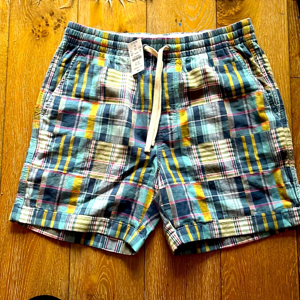 J crew NWT shorts swimming trunks men’s size medium